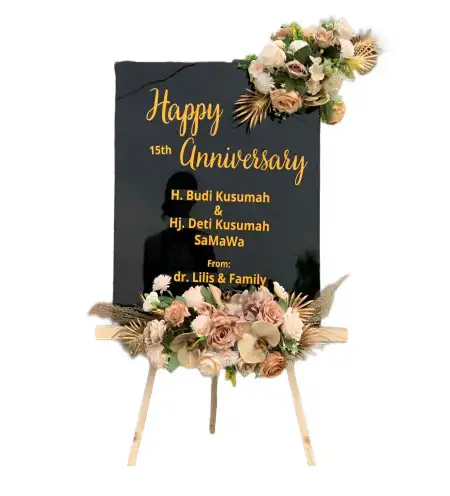 Papan Bunga Akrilik Gedepangrango